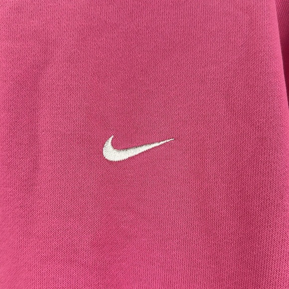 Nike Standard Issue Men's Pink Size M Dri-Fit Crew Basketball Top Zip Pocket - Picture 4 of 8